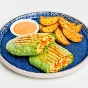 Chipotle Chicken Spinach Wrap Tray