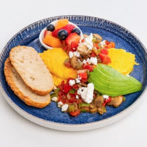 Vegetarian Omelette Tray