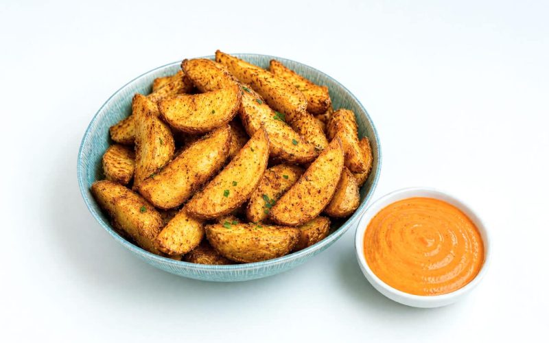 homemade potato wedges