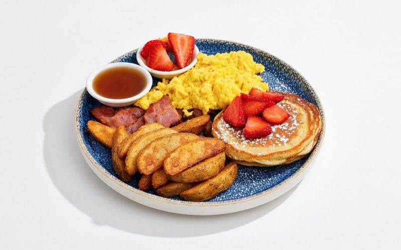 kids breakfast platter