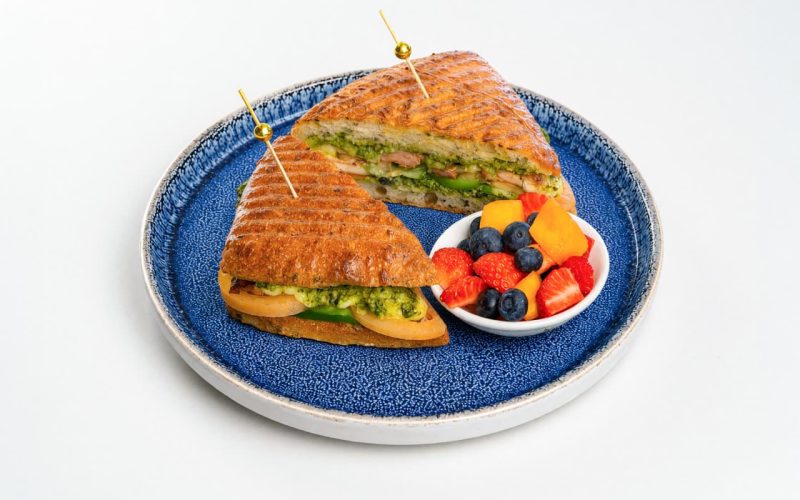 pesto sandwich