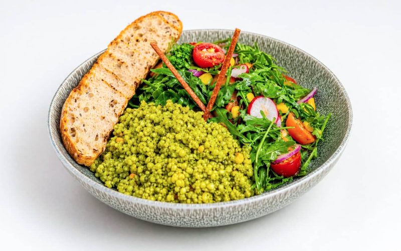 quinoa and couscous salad